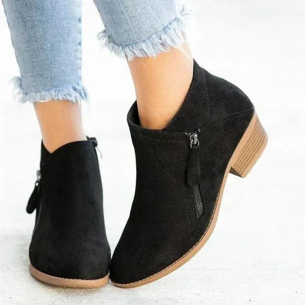 Chasity | Refined Ankle Boots with Side-Zip