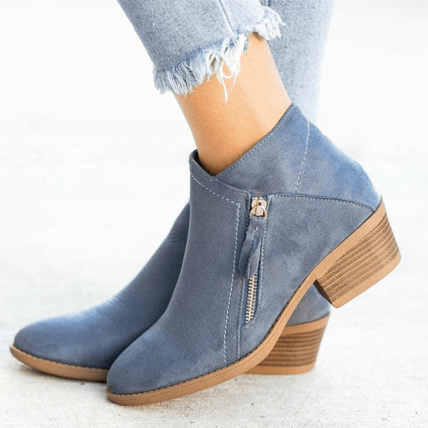 Chasity | Refined Ankle Boots with Side-Zip