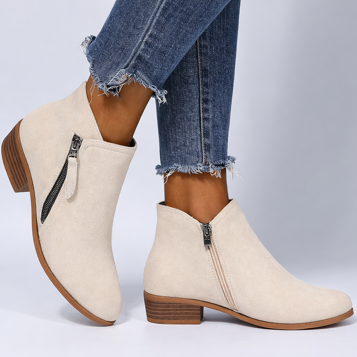 Chasity | Refined Ankle Boots with Side-Zip