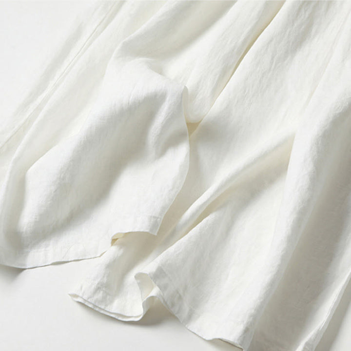 Chloe | High Waist Wide Leg Pants with Pleats
