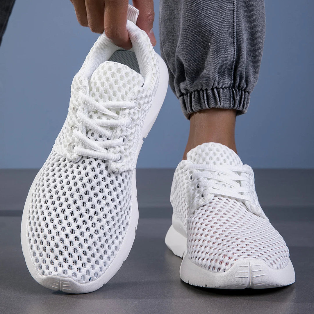 Chloe | Mesh Sneakers with Lace Up