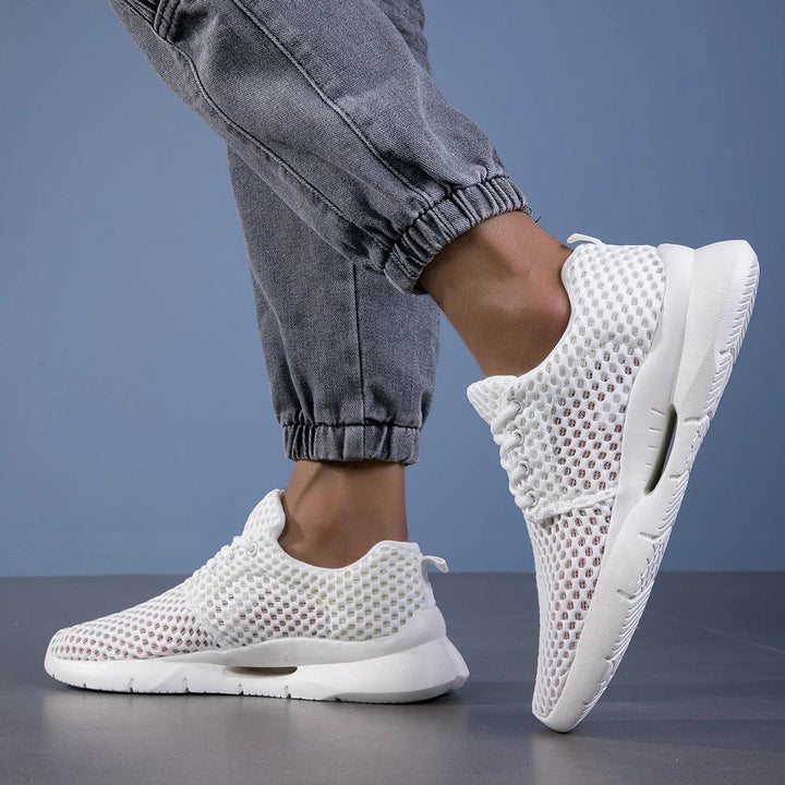 Chloe | Mesh Sneakers with Lace Up