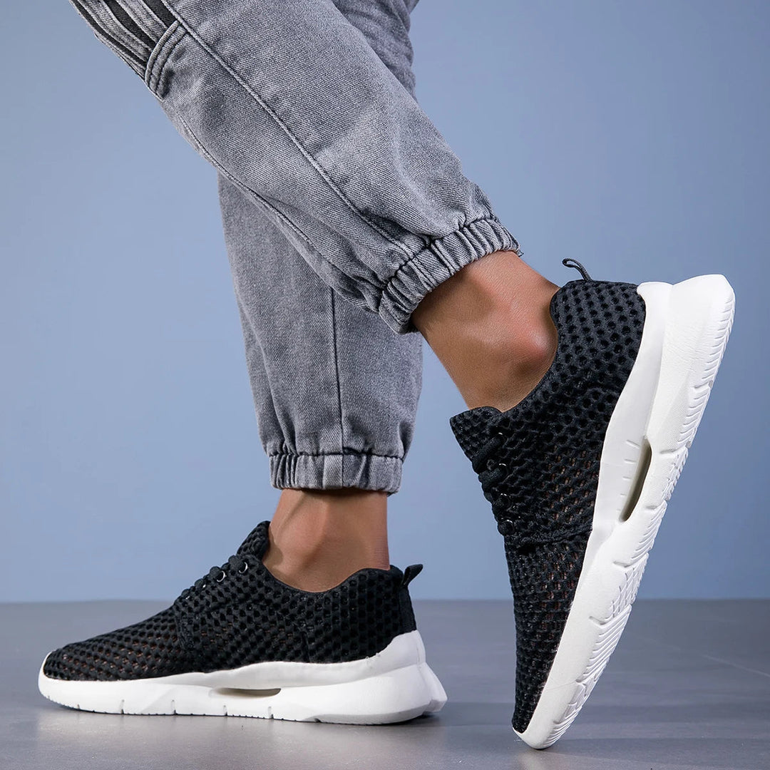 Chloe | Mesh Sneakers with Lace Up