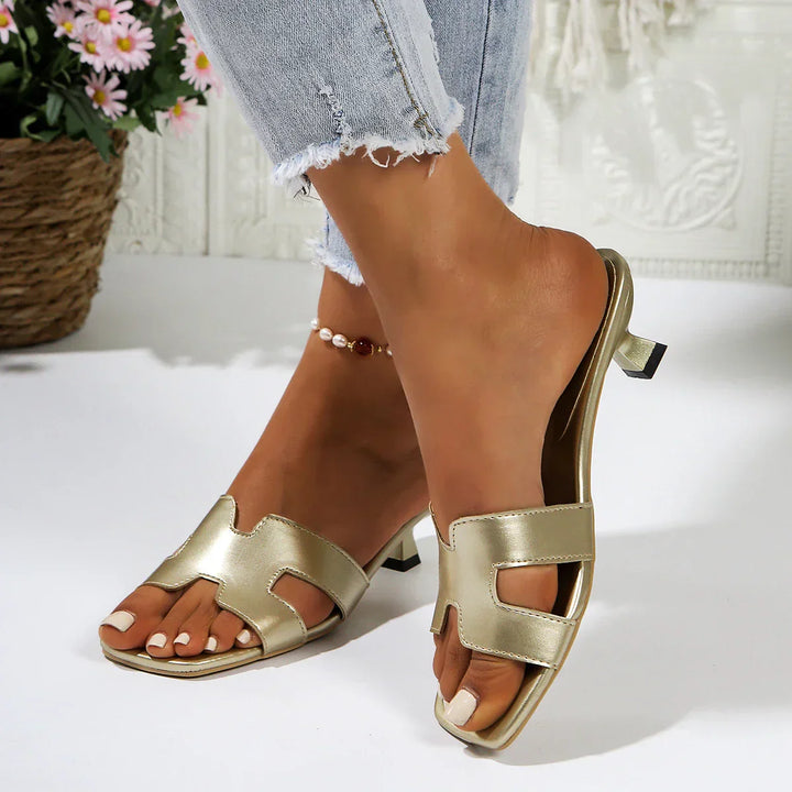 Colette | Low Heel Sandal