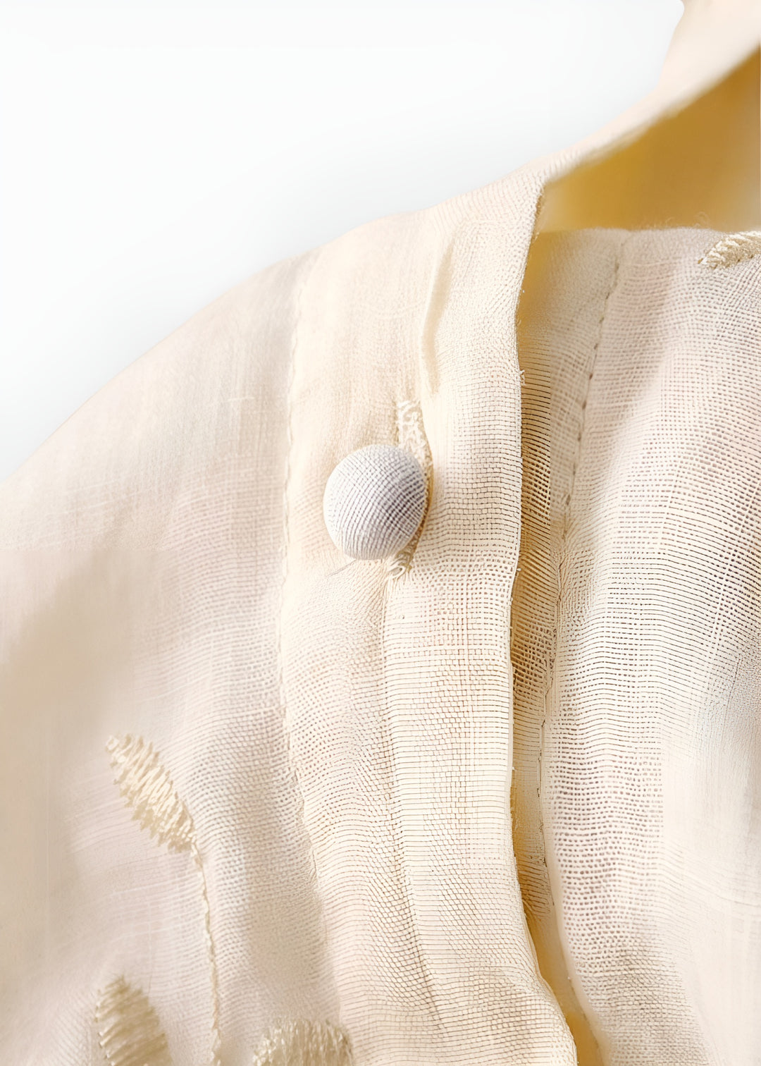 Cylvessa | Elegant Embroidered Button Blouse