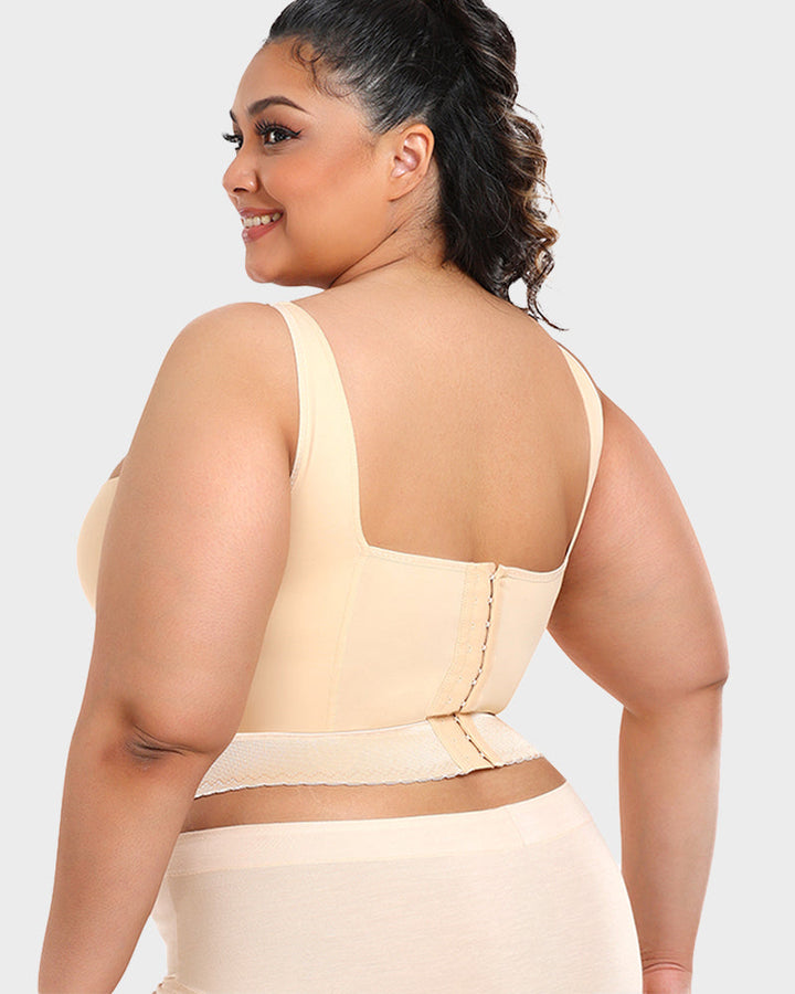 Danielle | Longline Push Up Bra With Wide Band