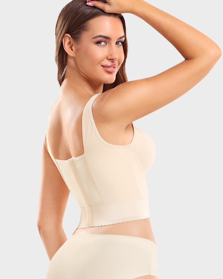 Danielle | Longline Push Up Bra With Wide Band