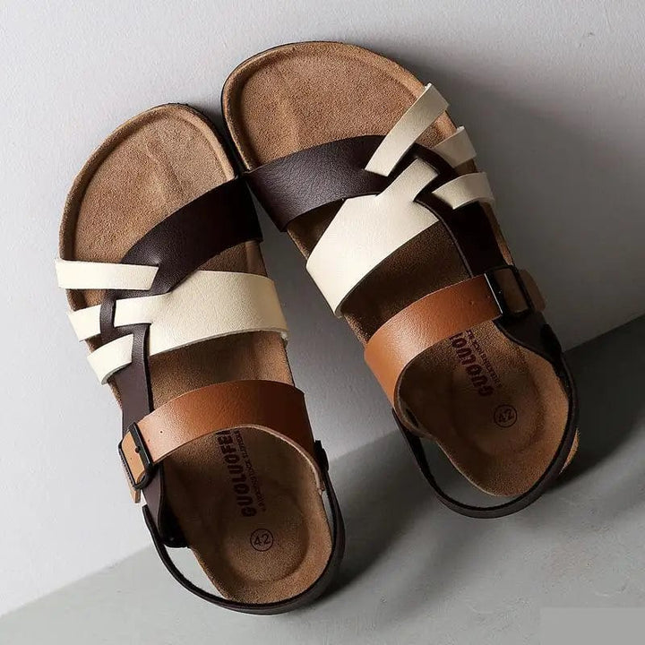 Daphne | Sandals with Multi Strap Design