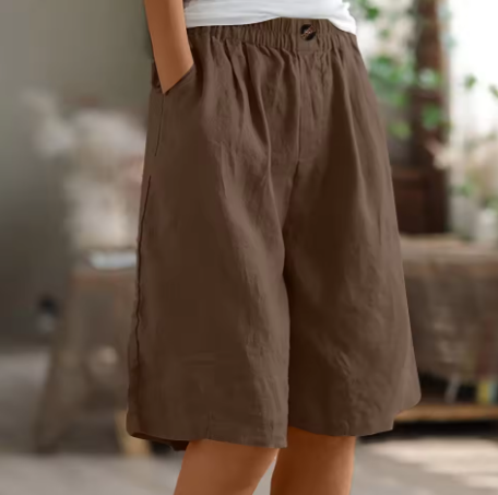 Delilah | Relaxed Summer Shorts With Elastic Waist