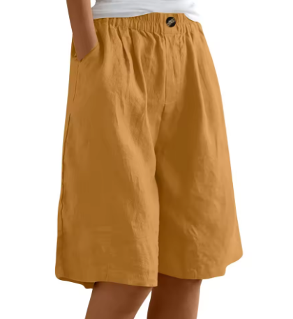 Delilah | Relaxed Summer Shorts With Elastic Waist
