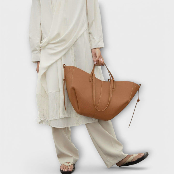 Dima | Oversized Tote Bag with Structured Panels