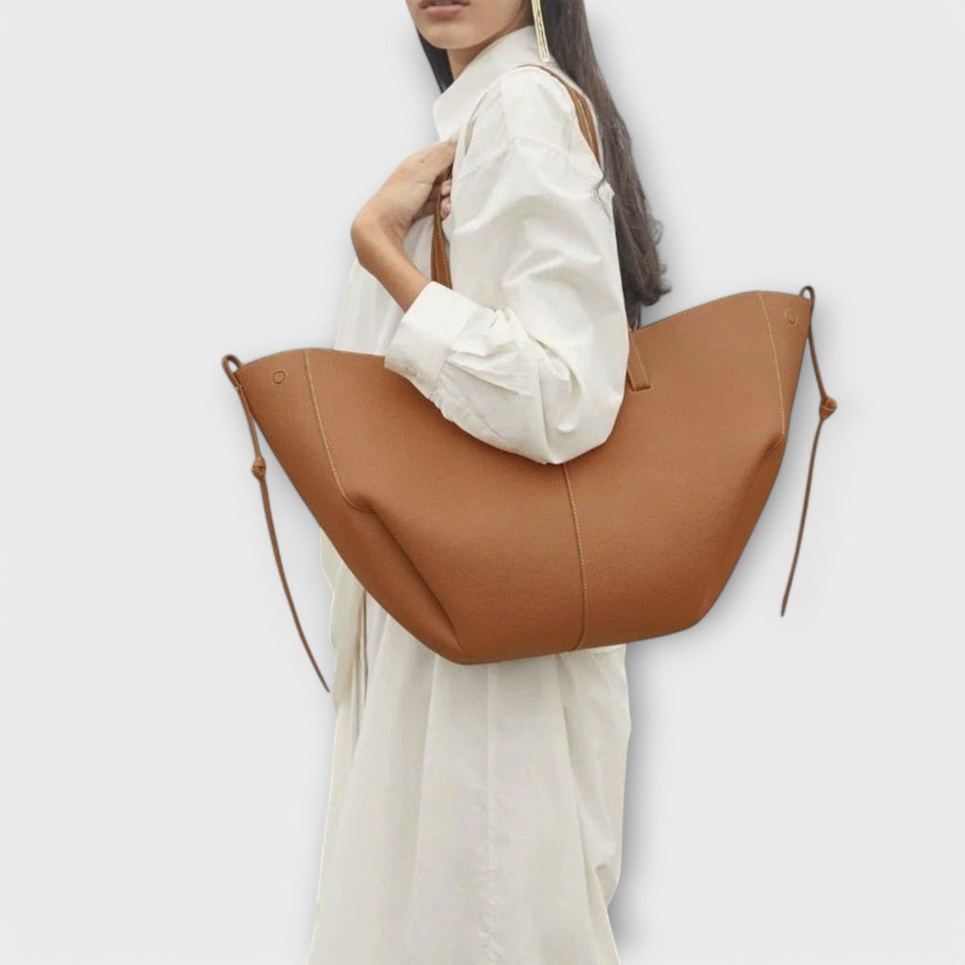 Dima | Oversized Tote Bag with Structured Panels