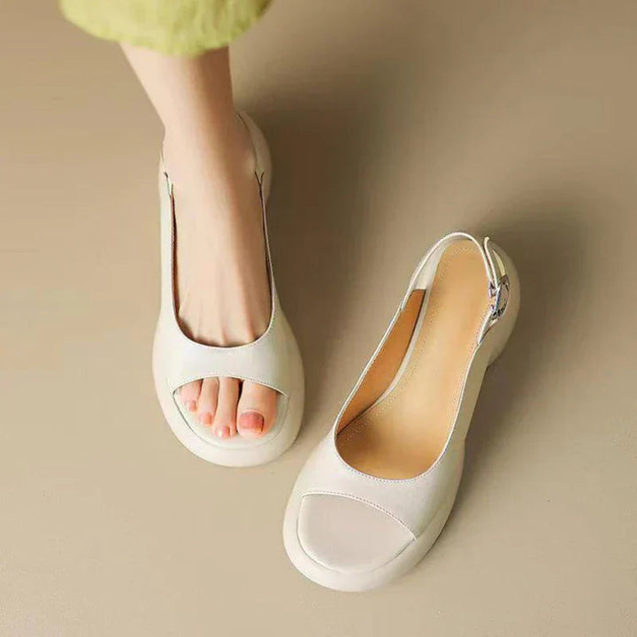 Drusilla | Platform Slide Sandals with Open Toe
