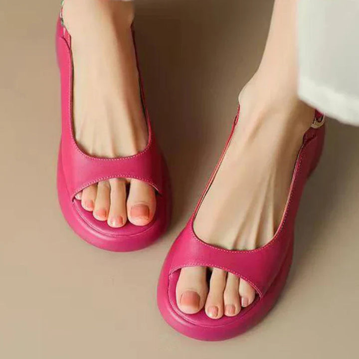 Drusilla | Platform Slide Sandals with Open Toe
