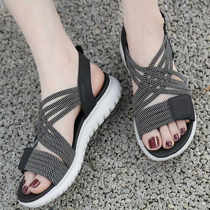 Eglantine | Strappy Sport Sandals with Adjustable Closure