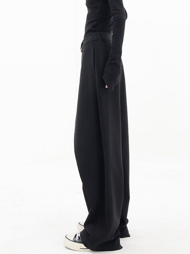 Elara | Asymmetric High Waist Wide Leg Pants
