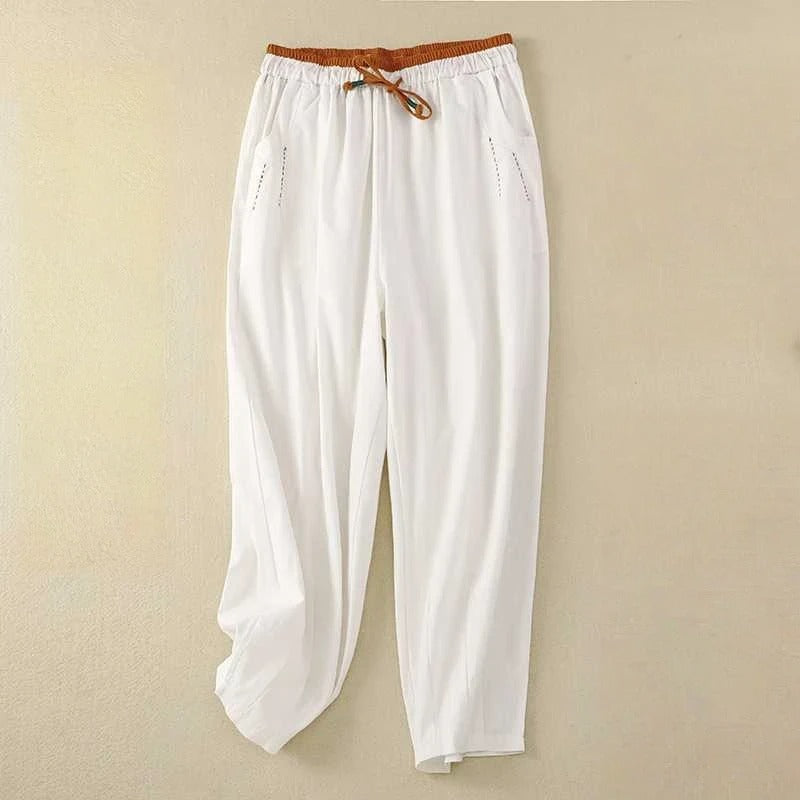 Elara | Relaxed Fit Pants With Drawstring Waist