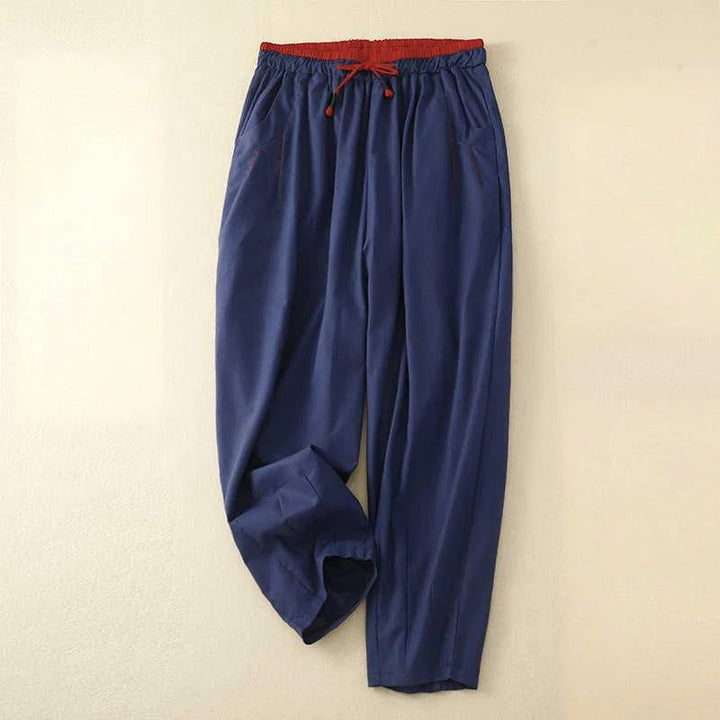 Elara | Relaxed Fit Pants With Drawstring Waist