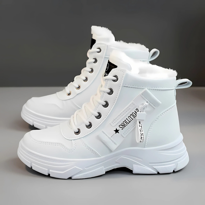 Elise | Lace Up Ankle Boots With Lined Interior