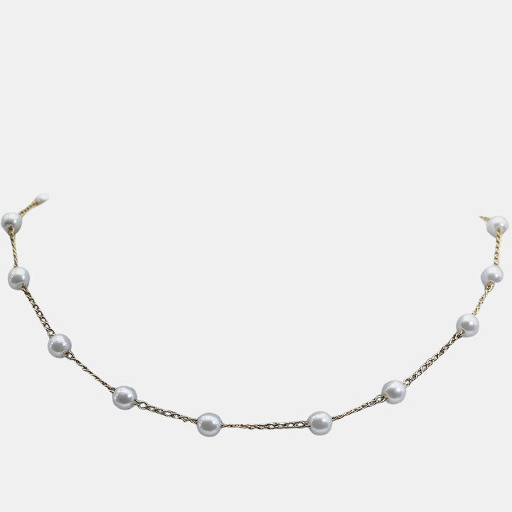 Ellery | Elegant Pearl Chain Necklace