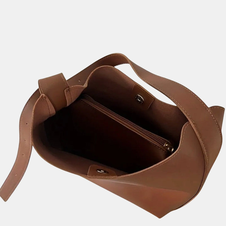 Elodia | Minimalist Shoulder Bag with Buckle Strap