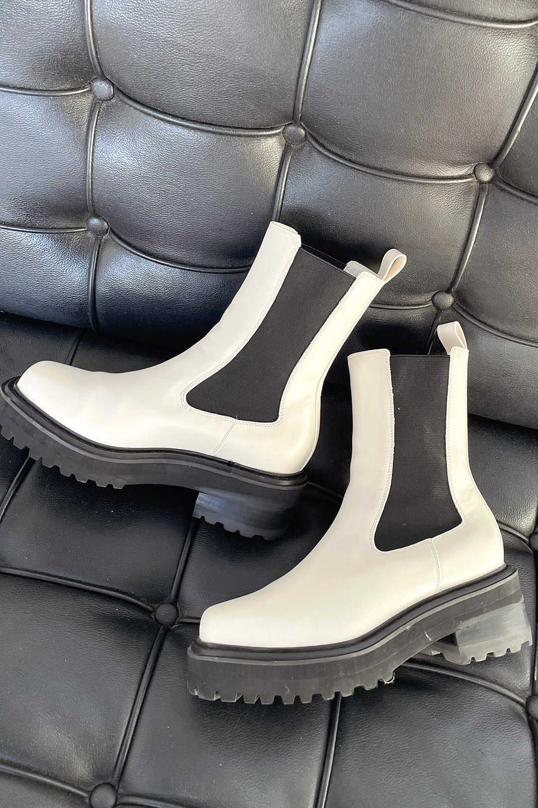 Elspeth | Chic Chelsea Boots with Chunky Sole