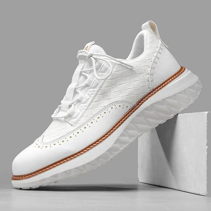 Ethan | Casual Sneakers with Textured Panel Design