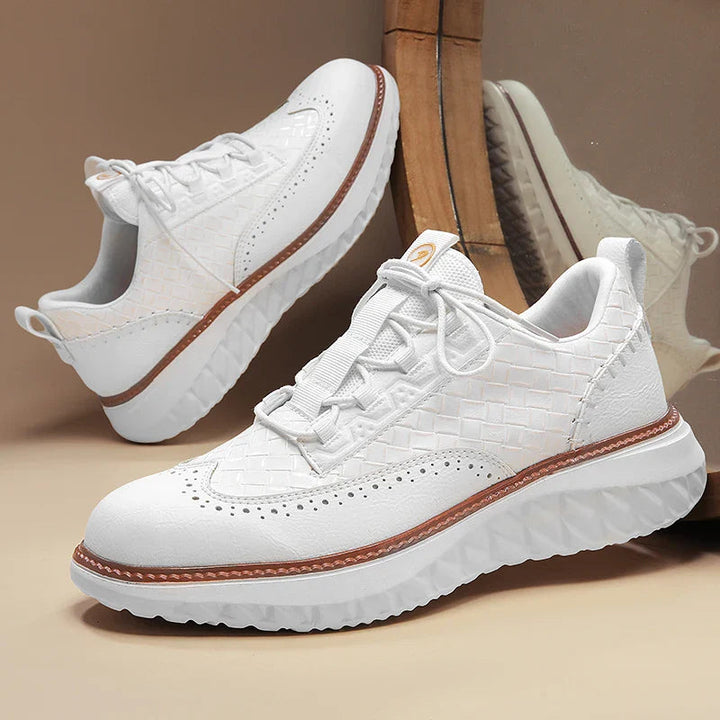 Ethan | Casual Sneakers with Textured Panel Design