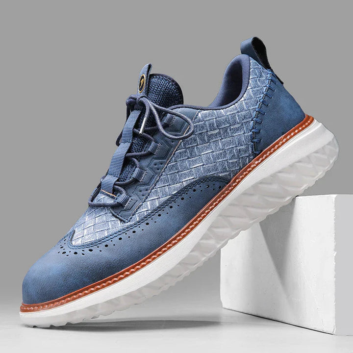 Ethan | Casual Sneakers with Textured Panel Design