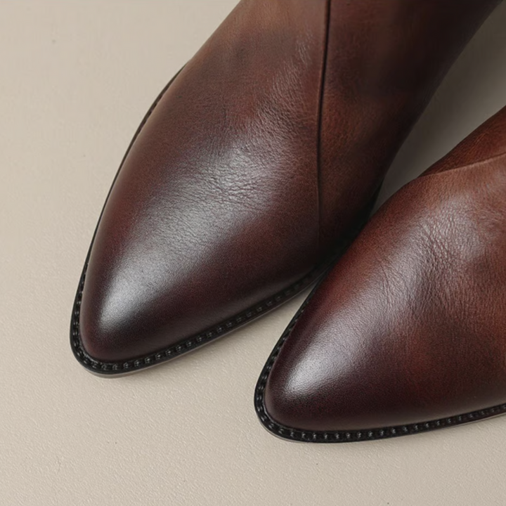 Fanchon | Refined Ankle Boots with Block Heel