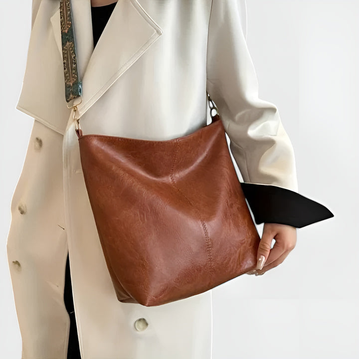 Florinda | Boho Shoulder Bag with Patterned Strap