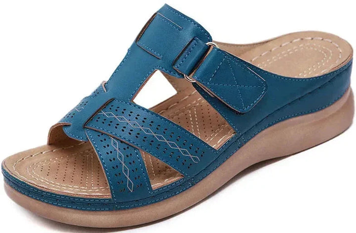 Garnet | Adjustable Sandals with Cutout Straps