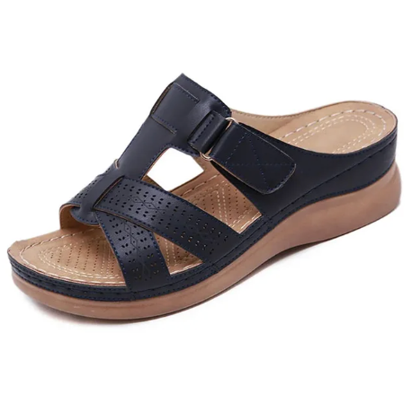 Garnet | Adjustable Sandals with Cutout Straps