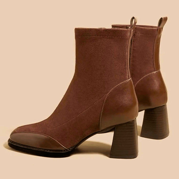 Gennie | Refined Ankle Boots with Block Heel
