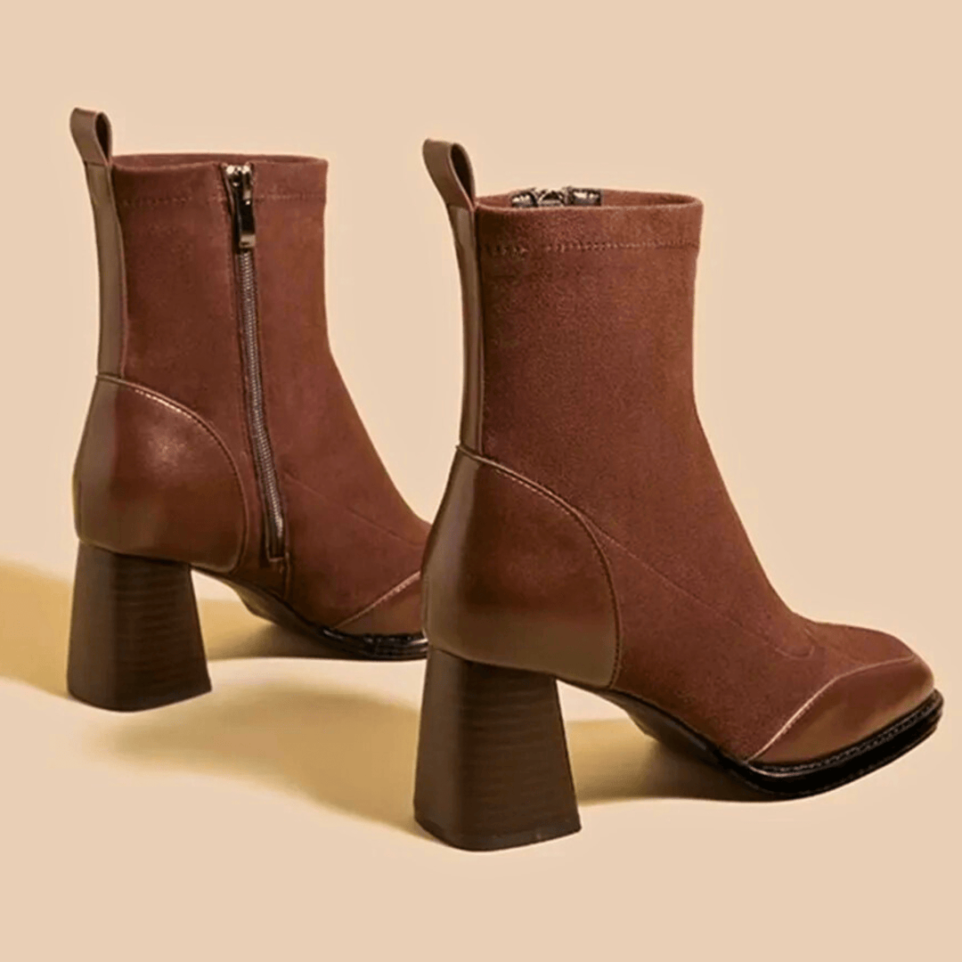 Gennie | Refined Ankle Boots with Block Heel