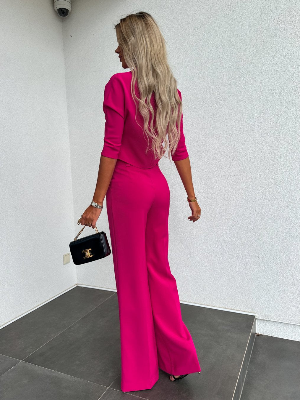 Geraldine | Chic Two Piece Set with Wide Leg Pants