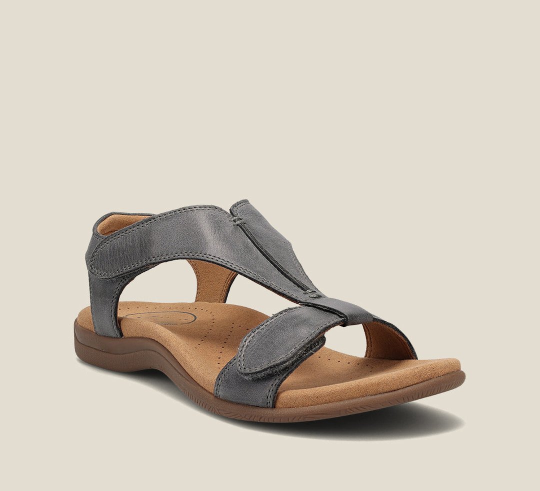 Geralyn | T-Strap Sandals with Adjustable Closure