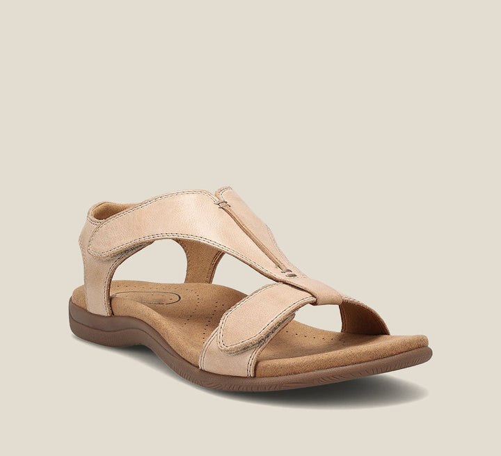 Geralyn | T-Strap Sandals with Adjustable Closure