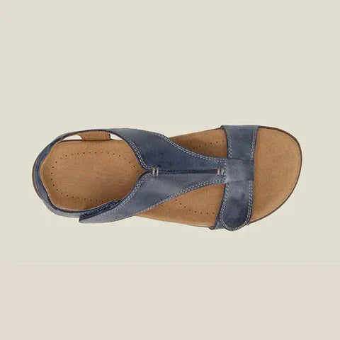 Geralyn | T-Strap Sandals with Adjustable Closure