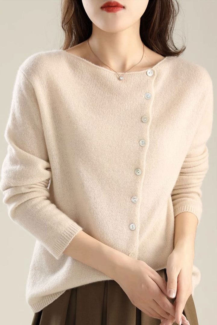 Harlow | Classic Button Knit Cardigan