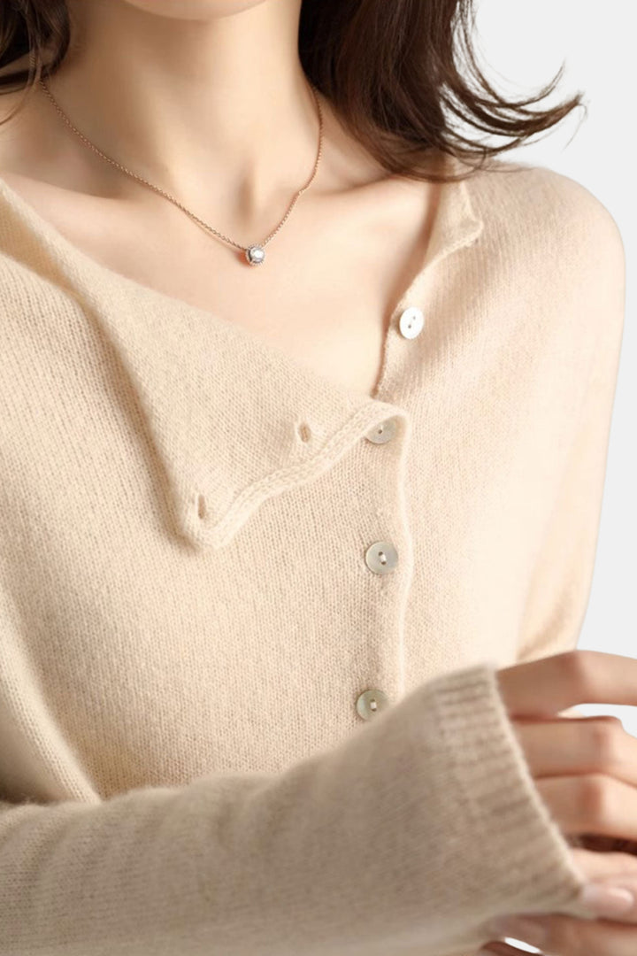 Harlow | Classic Button Knit Cardigan