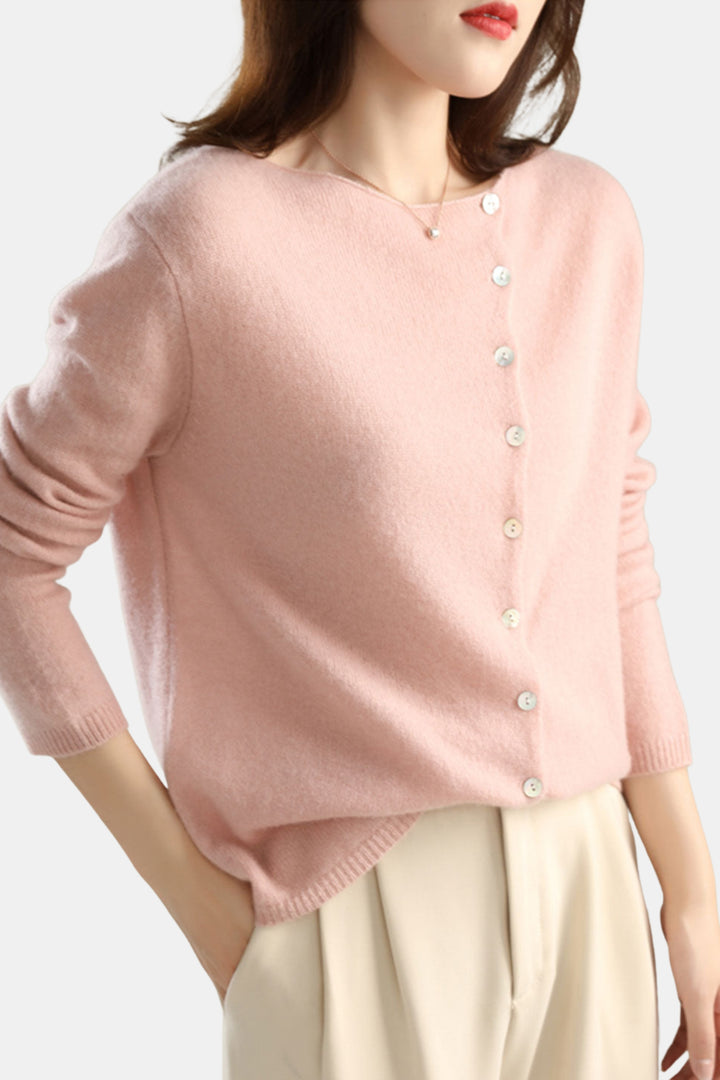 Harlow | Classic Button Knit Cardigan