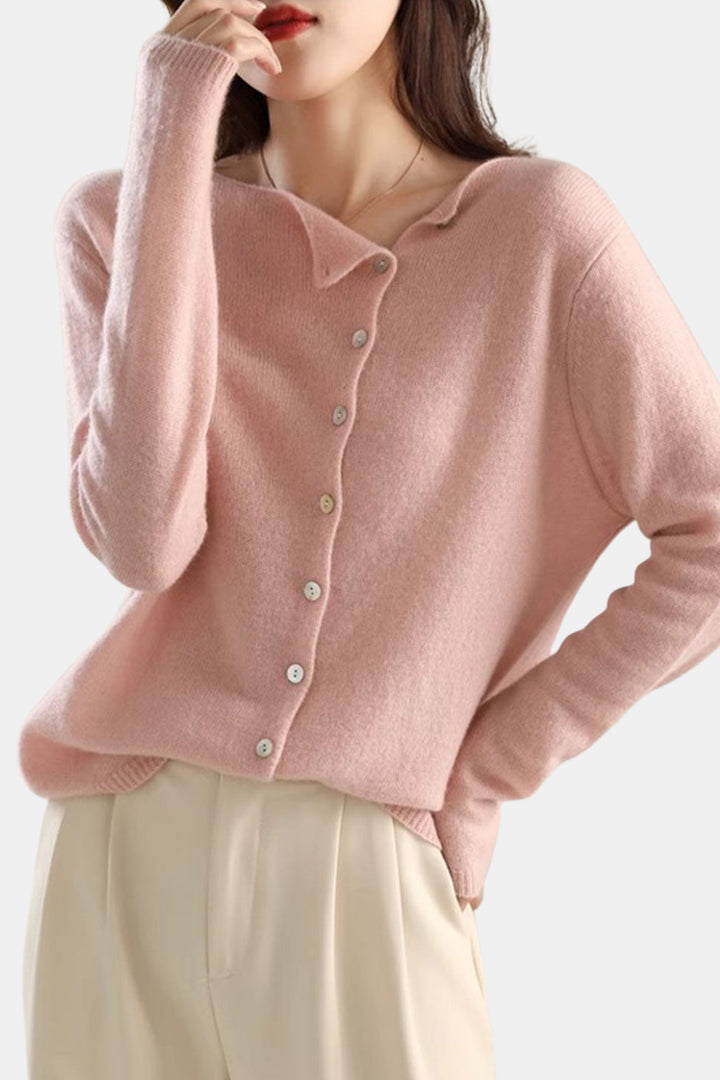 Harlow | Classic Button Knit Cardigan