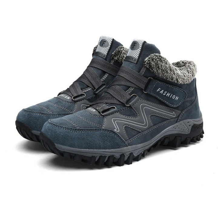 Harper | Ankle Hiking Boots with Strap Closure