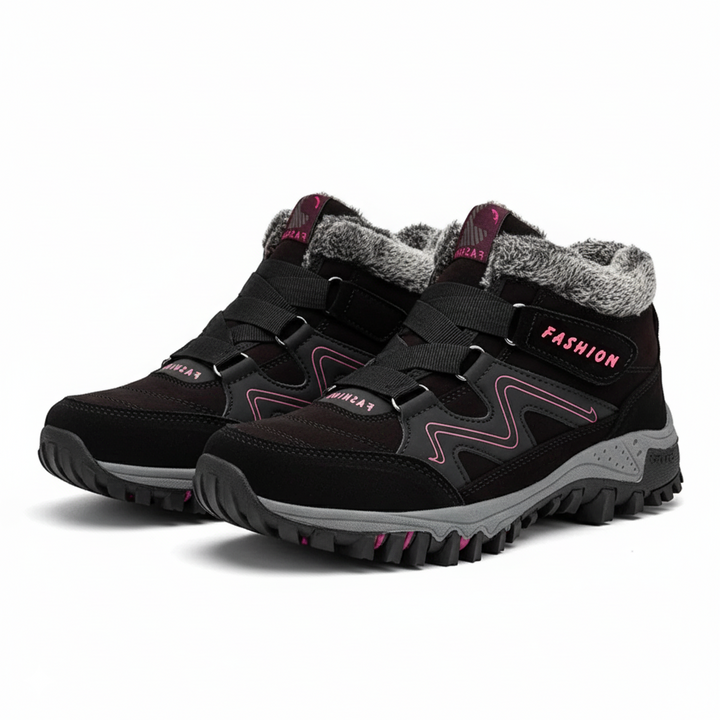Harper | Ankle Hiking Boots with Strap Closure
