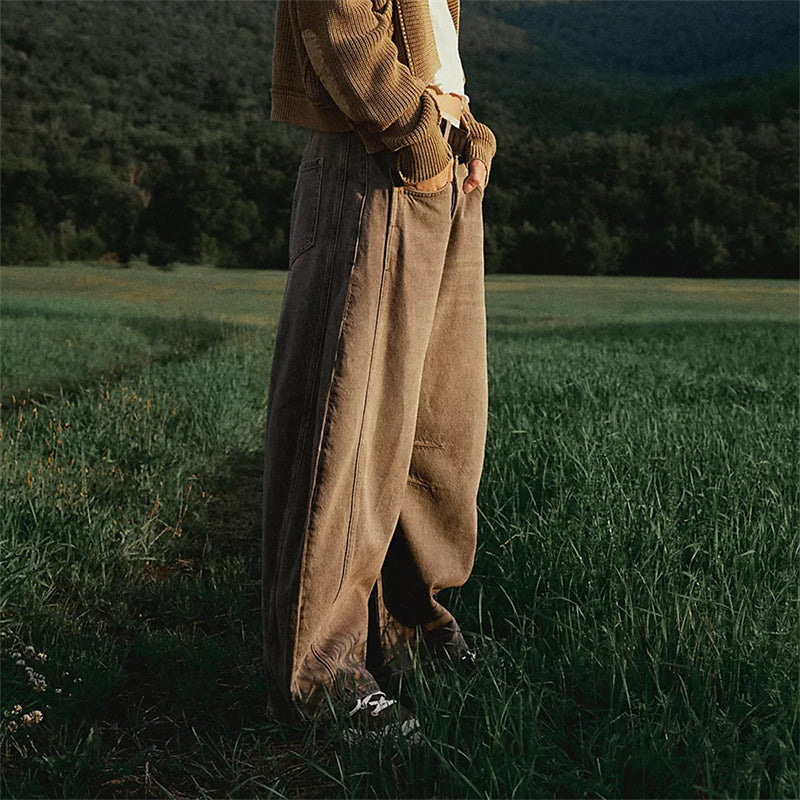 Harper | Barrel Leg Jeans With High Rise