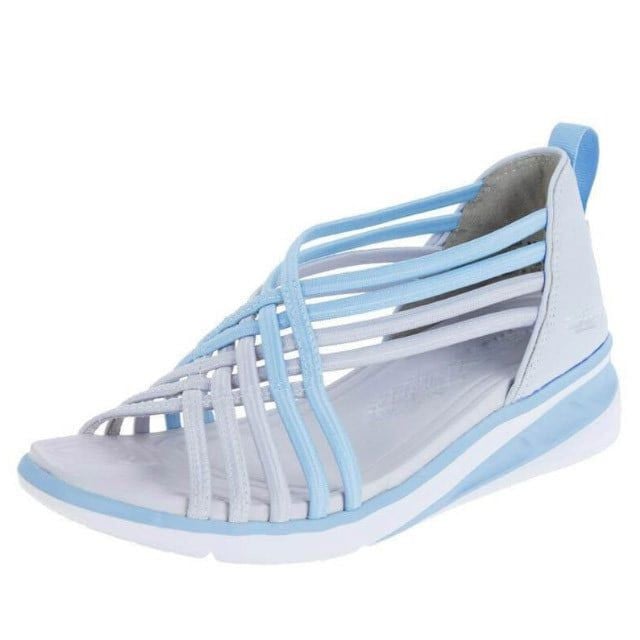 Hollis | Strappy Flat Sandals with Slingback