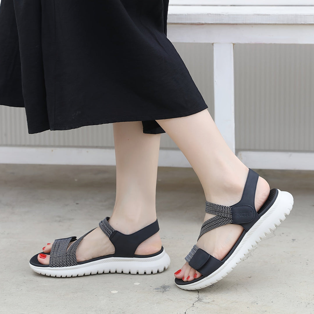Ianthe | Sporty Slingback Sandals with Stretch Straps