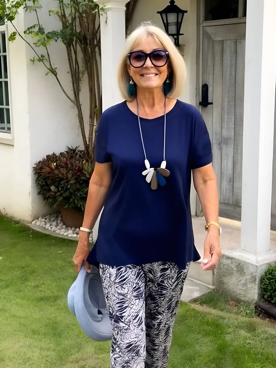 Iliana | Relaxed Blouse and Wide-Leg Pants Set