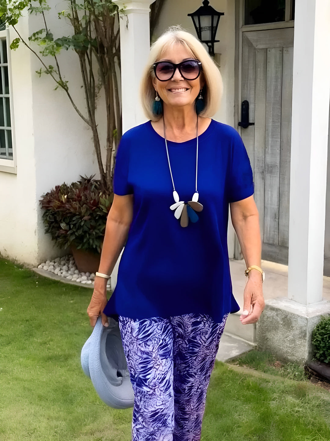 Iliana | Relaxed Blouse and Wide-Leg Pants Set